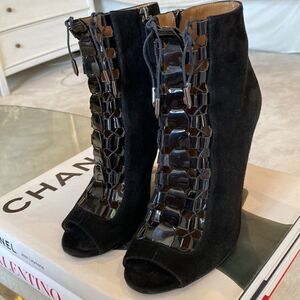 Aquazzura Suede Booties 